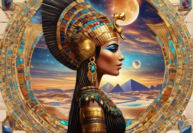 Puzzle Beauté égyptienne 1000 pièces