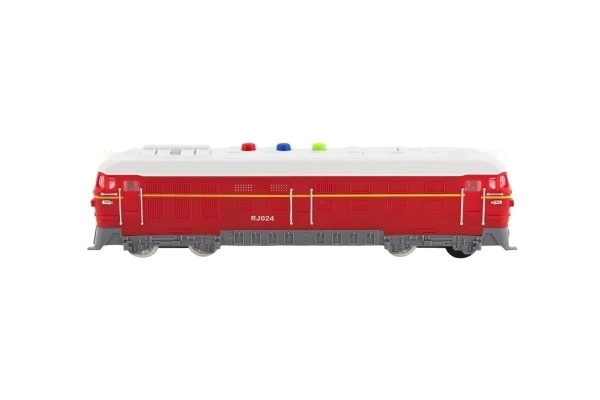 Plastic Train with Lights and Sounds