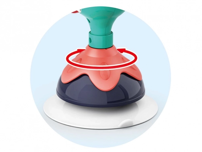 Colorful Rattle with Suction Cup