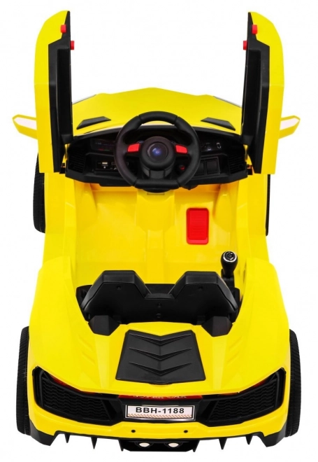 Future Electric Ride-On Car for Kids in Yellow