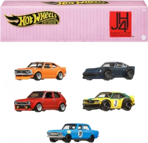 Ensemble de 5 véhicules en métal Premium Car Japon