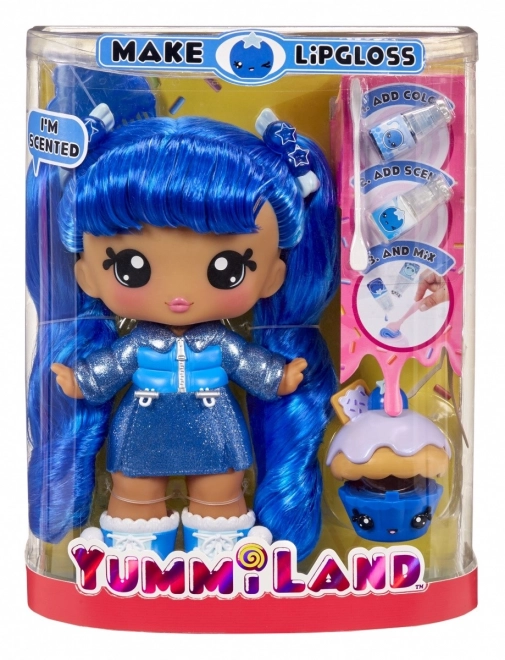 Yummiland Doll Large Lip Gloss Pet - Rory Blueberry