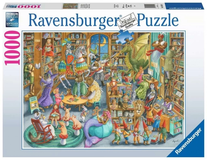 Midnight in the Library Puzzle 1000 Pieces