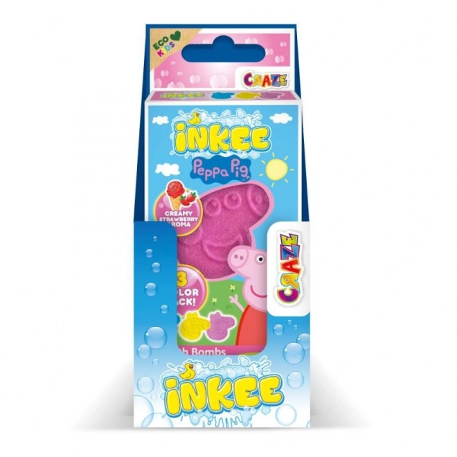 Peppa Pig Fizzy Bath Bomb Mini Pack