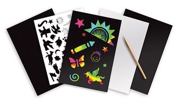 Magic Rainbow Scratch Art Set