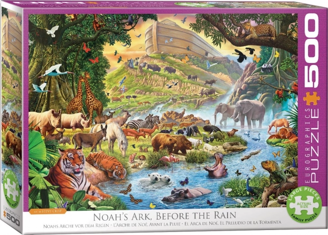 Eurographics puzzle noah's ark 500 pieces