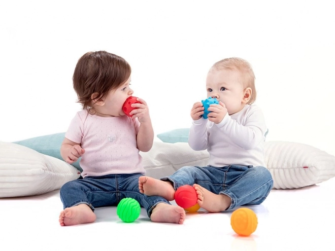 Pastel Smiley Sensory Balls Set