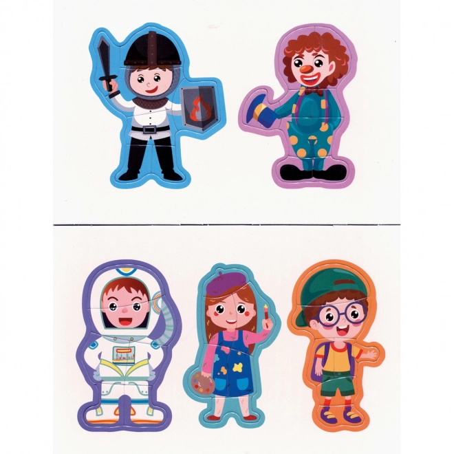 Bino Magnetic Puzzle Figures