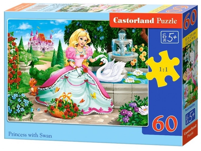 Princess Puzzle with Swan