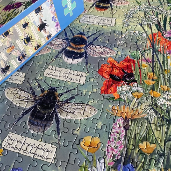  Brilliant Bees 1000 Piece Puzzle