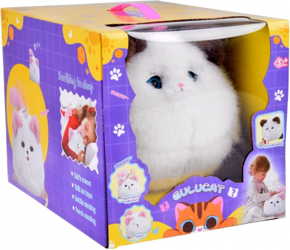 Interactive Kitty Puszek - meows, purrs, and moves its eyes