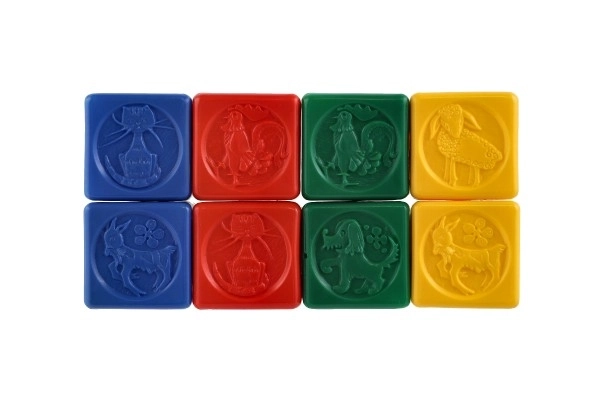 Colorful Plastic Building Blocks Set