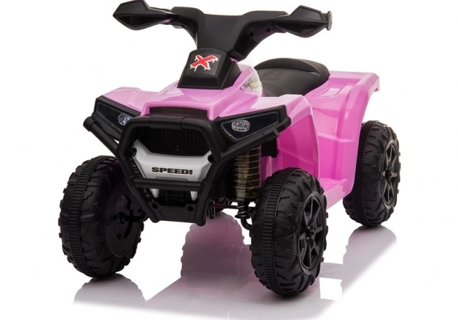 Pink Electric Ride-On Quad Bike