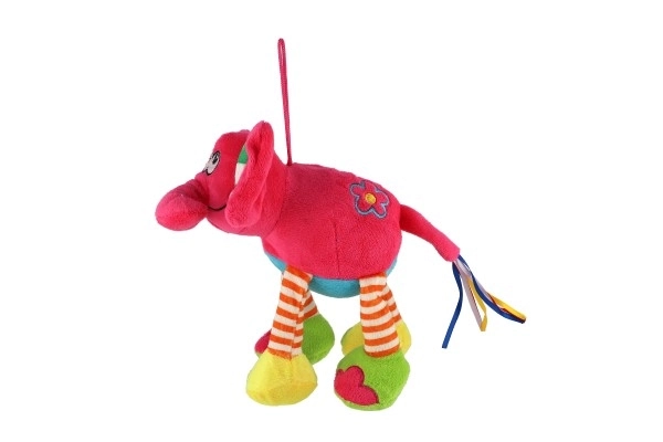 Colorful Plush Elephant 17cm