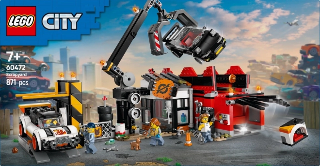 LEGO City Car Scrap Yard Playset