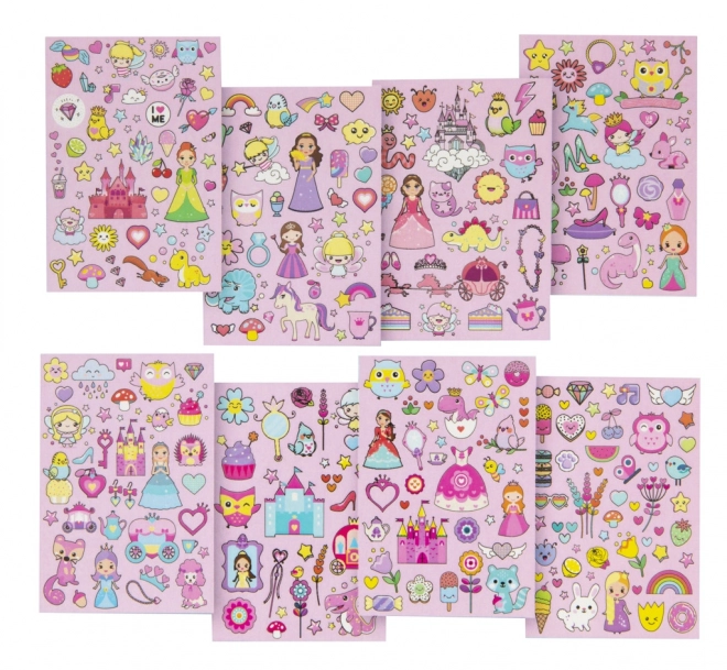 Book of Glitter Stickers Unicorn/Mermaid