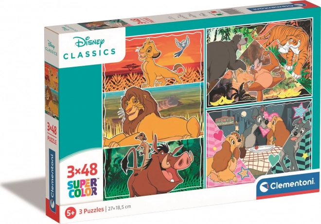 Disney Animals Puzzle Set by Clementoni