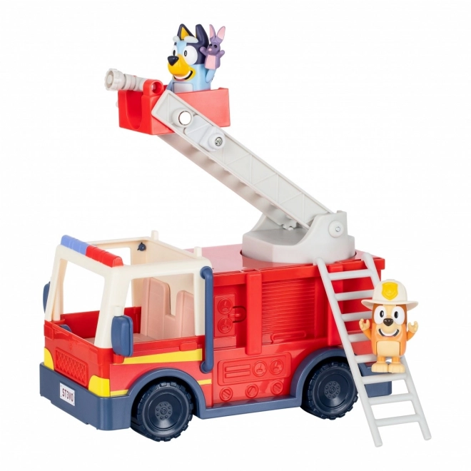 Set di personaggi Bluey Camion dei pompieri