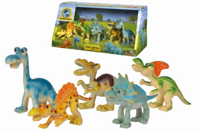 Happy Dinosaur Figures Set