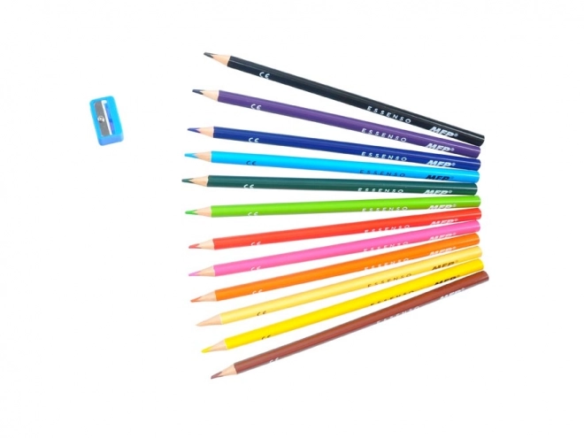 Colorful Scented Triangular Pencils with Sharpener