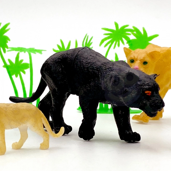 Sada figurek Zvířata Safari 34 ks