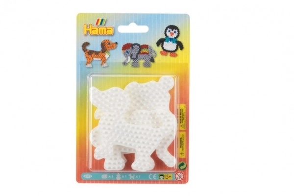 Ironing Beads Pegboard Set - Elephant, Penguin, Dog