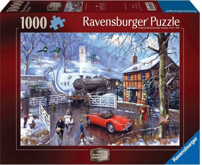 Ravensburger Railroad Crossing Puzzle 1000 Pieces