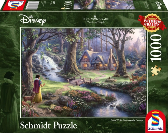 Schmidt Snow White and the Seven Dwarfs Cottage Puzzle