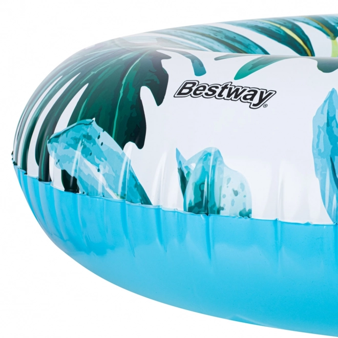 Inflatable Tropical Palms Swimming Ring by Bestway