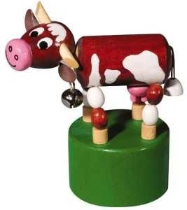 Push Puppet Farm Cow