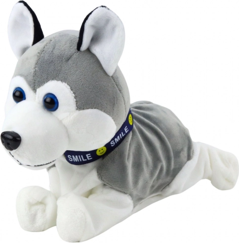 Interactive Plush Dog Husky