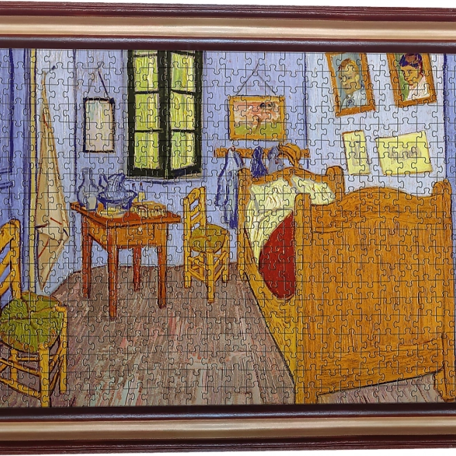 Umělecké puzzle do rámu Ložnice v Arles 500 dílků