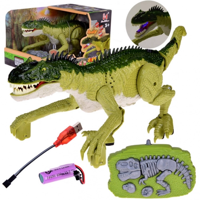 Green Remote Control Dinosaur Toy