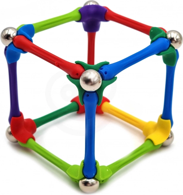 Blocchi da costruzione magnetici Woopie Puzzle creativo 180 pezzi