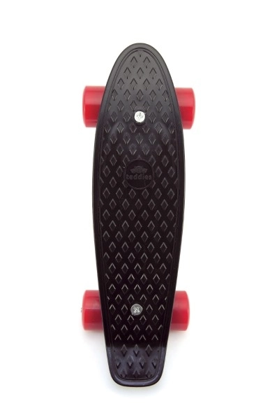 Pennyboard Skateboard for Beginners – Red, green wheels