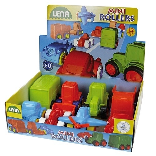 Assorted Mini Toy Vehicles for Toddlers