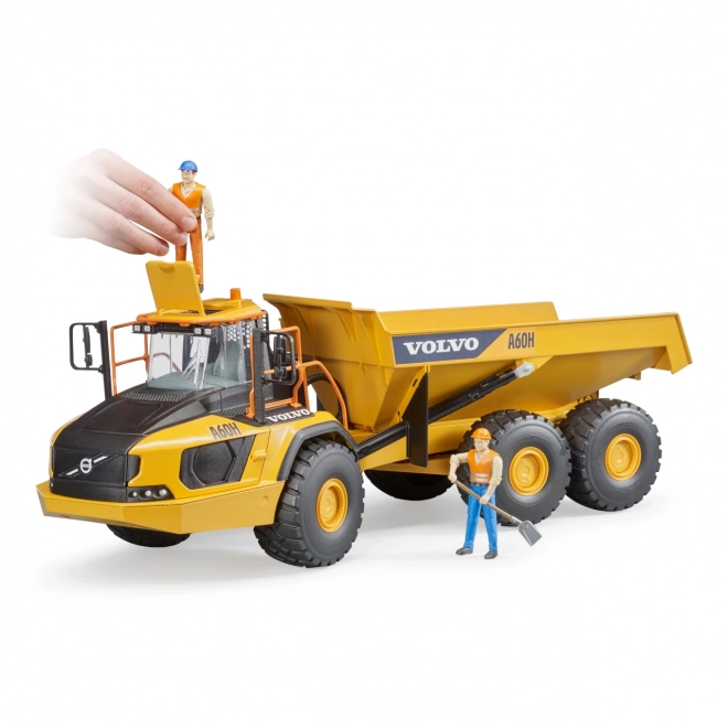 Articulated Dump Truck Volvo A60H by Bruder 1:16 Scale