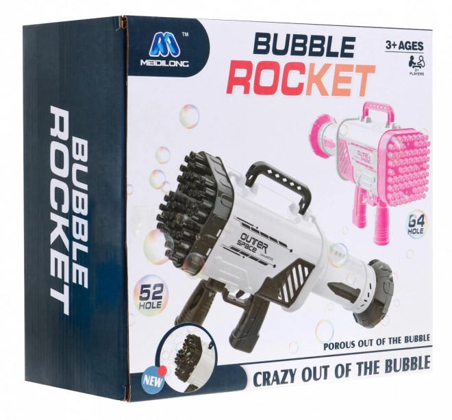 Bubble Machine Gun Pink for Kids