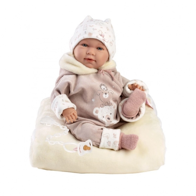 Llorens Realistic Newborn Baby Doll with Sounds