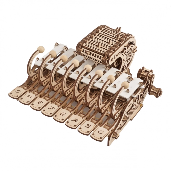 Ugears Programmable Celesta 3D Wooden Mechanical Puzzle