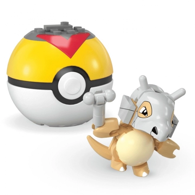 Mega Pokemon Building Blocks with Squirtle and Cubone Figures