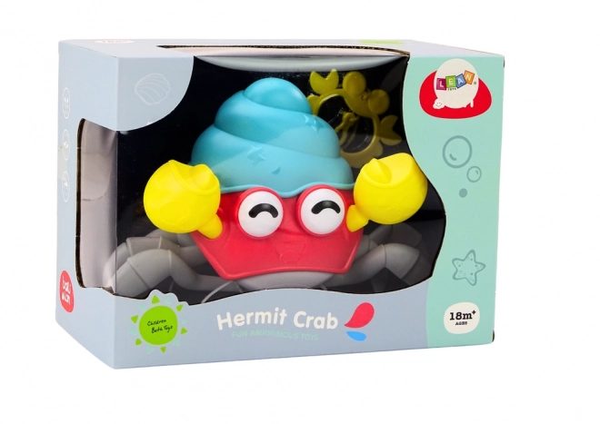 Wind-up Colorful Crawling Interactive Crab Toy