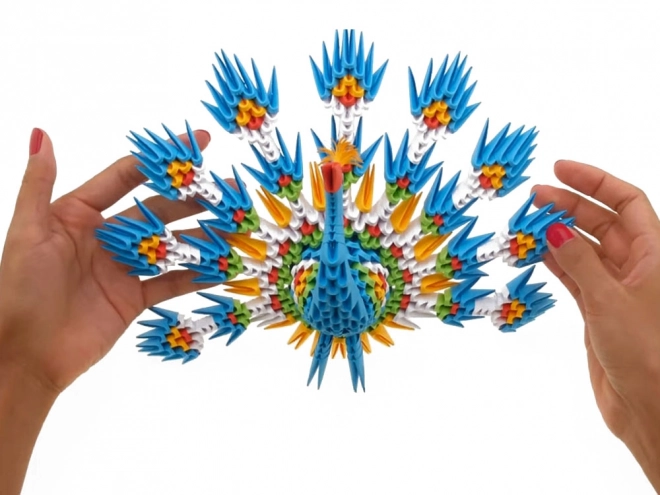 Creative 3D Origami Set Peacock