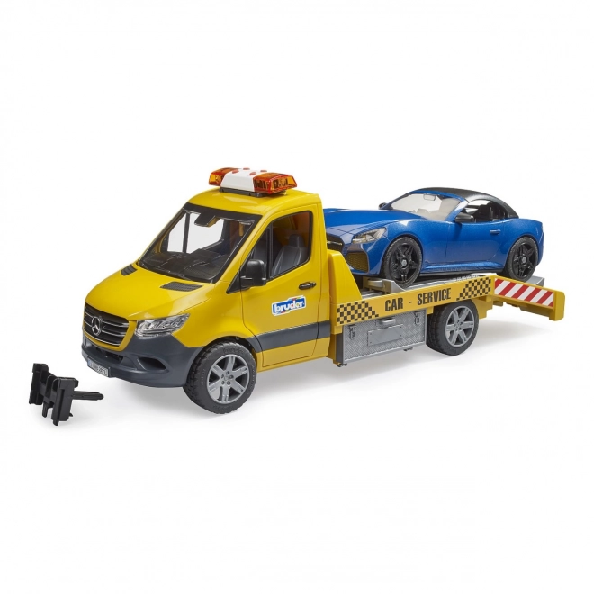 Tow Truck MB Sprinter with Sports Car