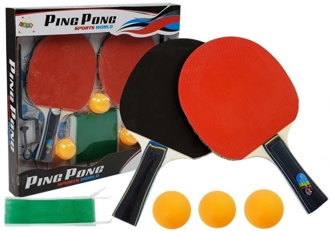 Table Tennis Set with Racket and Net