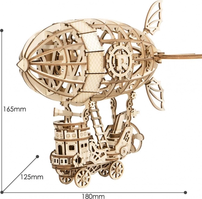 Wooden 3D Puzzle Fairytale Airship