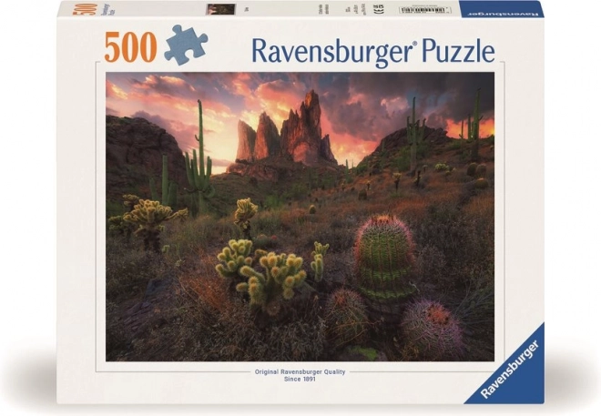 Ravensburger Puzzle Cacti at Dusk 500 Pieces