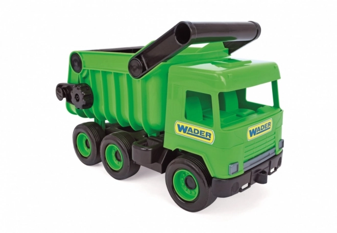 Green Middle Dump Truck