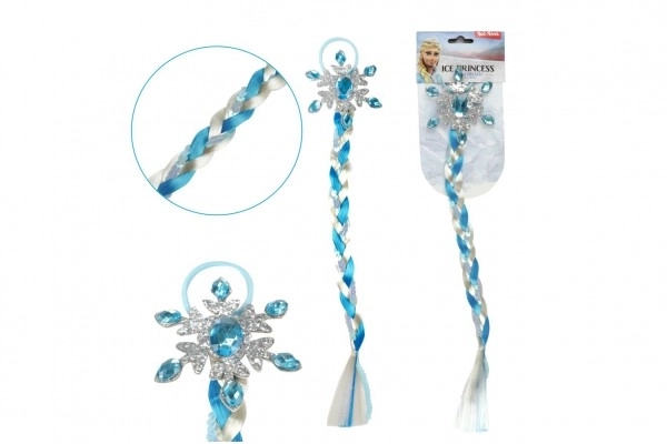 Hair Braid with Clip Frozen Princess