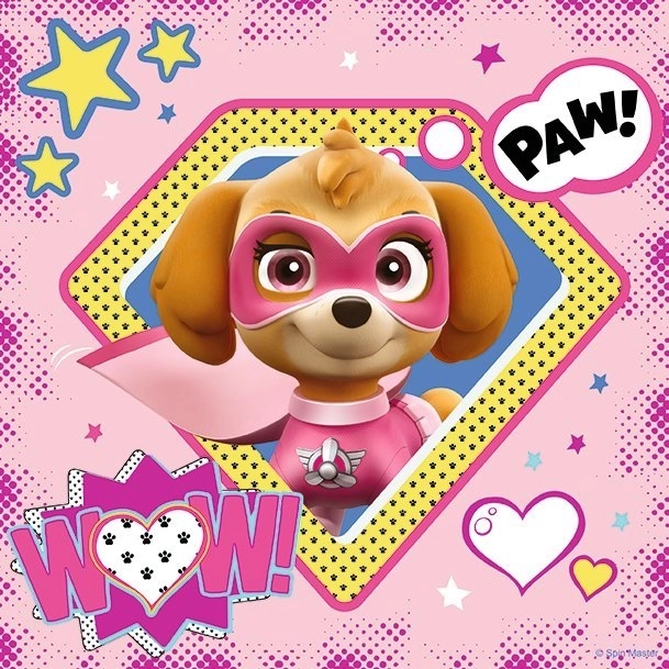 Paw Patrol Puzzle 3x49 Pieces